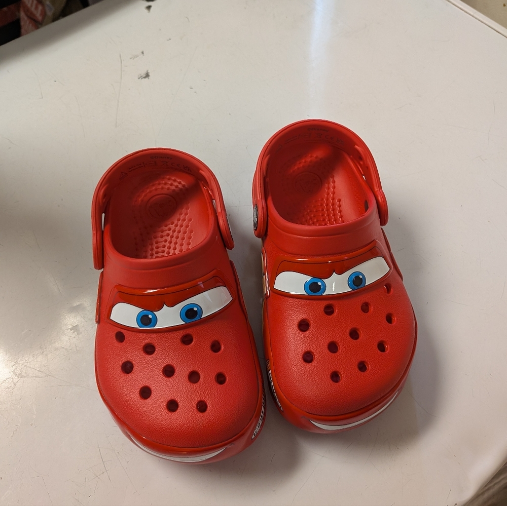 Kids Red Character Clogs